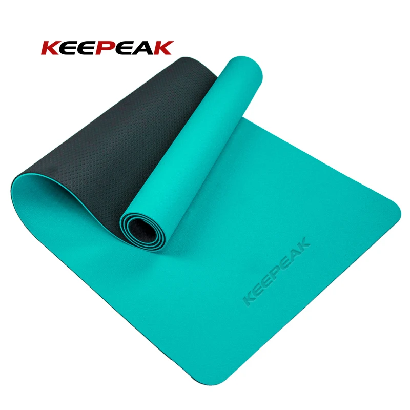 

Keepeak China factory supplied top quality pilates yoga mat outdoor fitness large yoga mat With Promotional Price, 12 regular colors