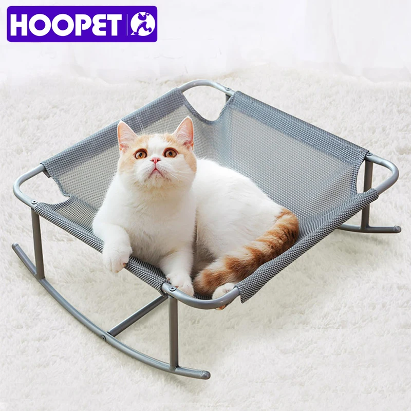 

Cat Bed Four Seasons Universal Cat Summer Net Cats Bed Removable Wash Summer Hammock Deep Sleep, As picture or on your requirement