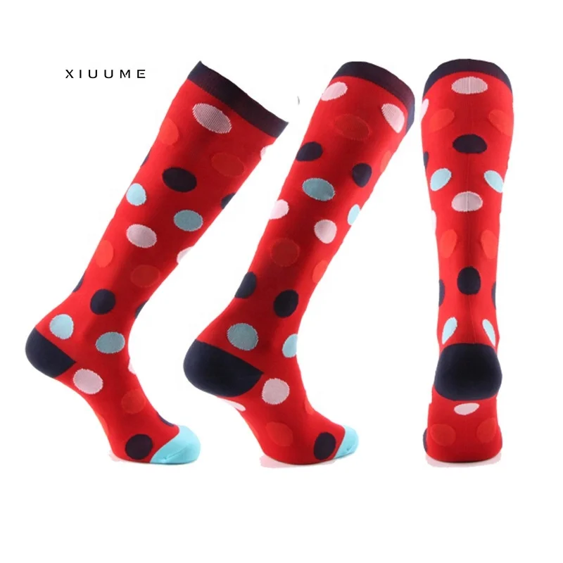 

2020 New hotsale long knee football compression grip boys sports socks