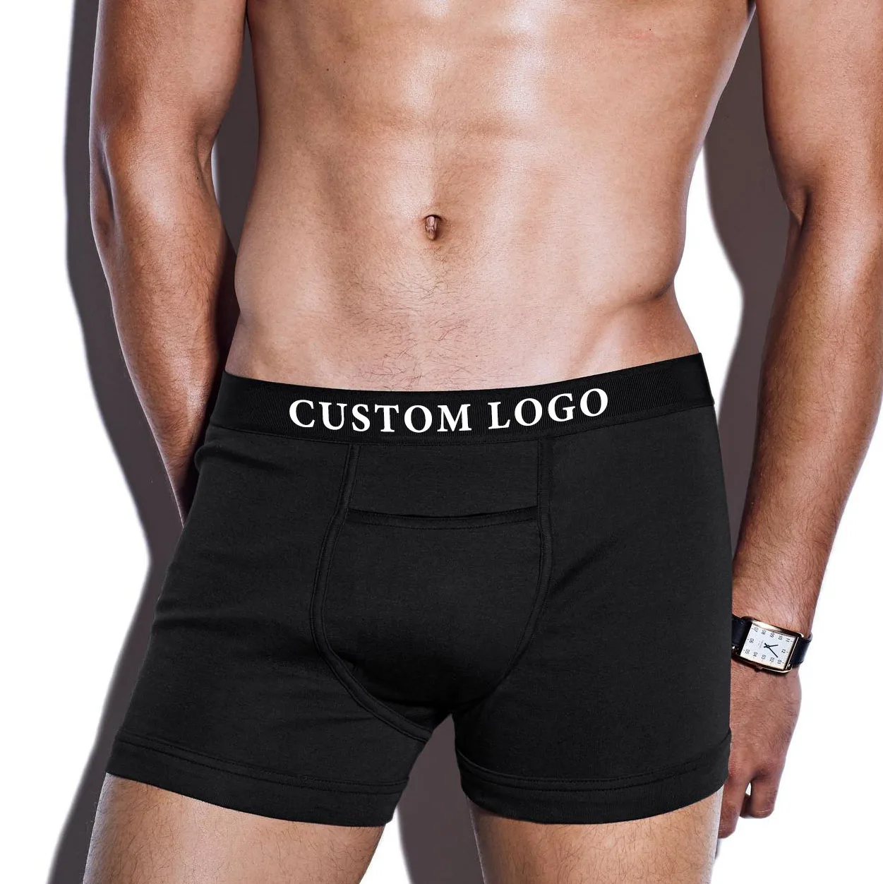 

Wholesale And Custom Logo Best Quality Cotton Underwear Boxer Brief For men With Private Logo Underwear Men