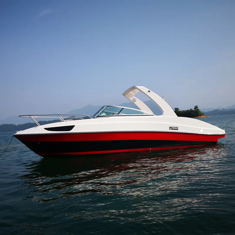 

24ft luxury yacht boat fiberglass yacht boat hull for sale