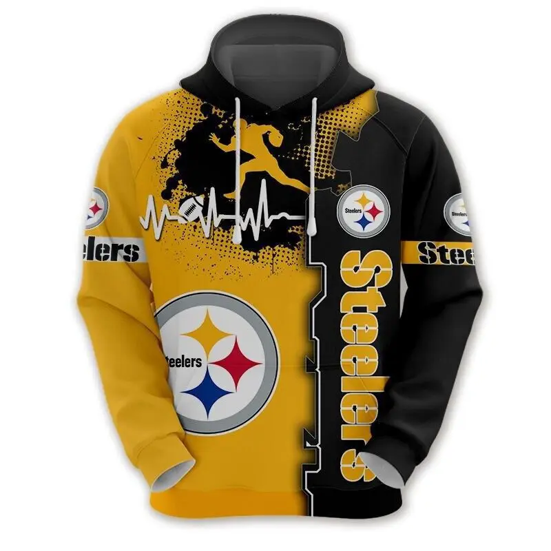 

2021 NFL Football Jersey Custom Team Men's Fashion Sport long Sleeve Hoodie, Multi color optional
