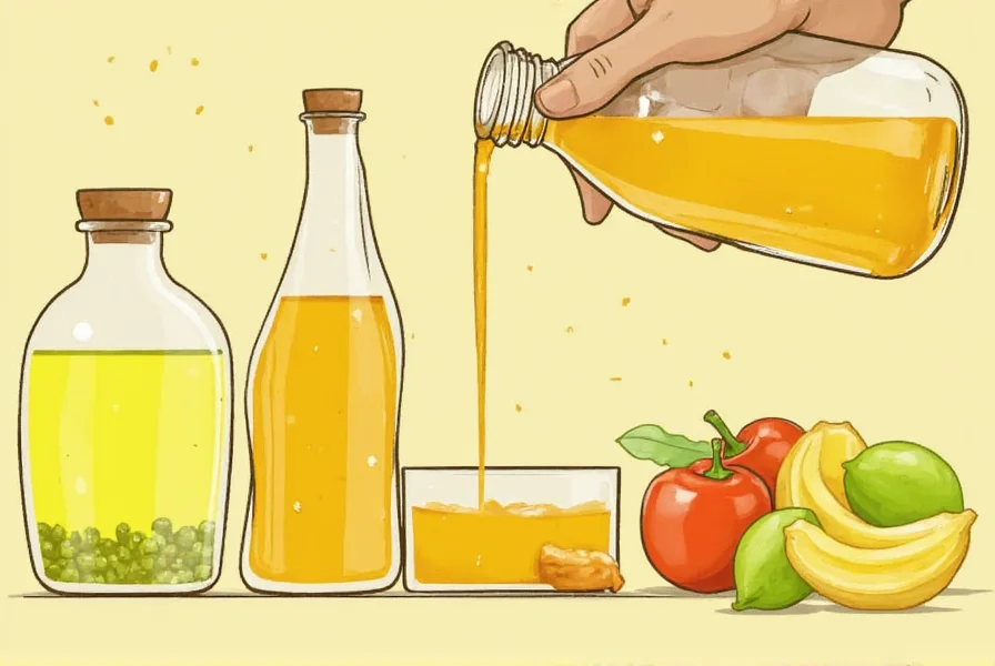 vinegar bottles