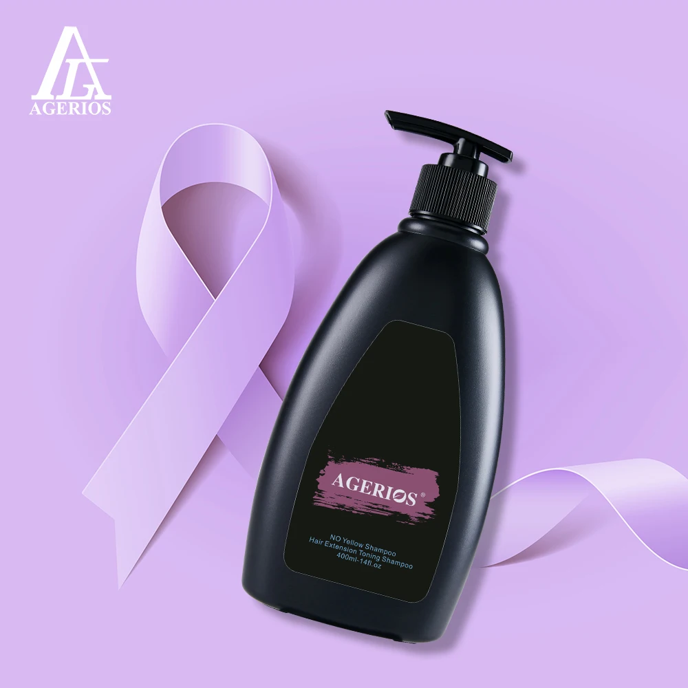 

AGERIOS Blonde Hair Shampoo Remove Brassiness Silver and Purple Shampoo