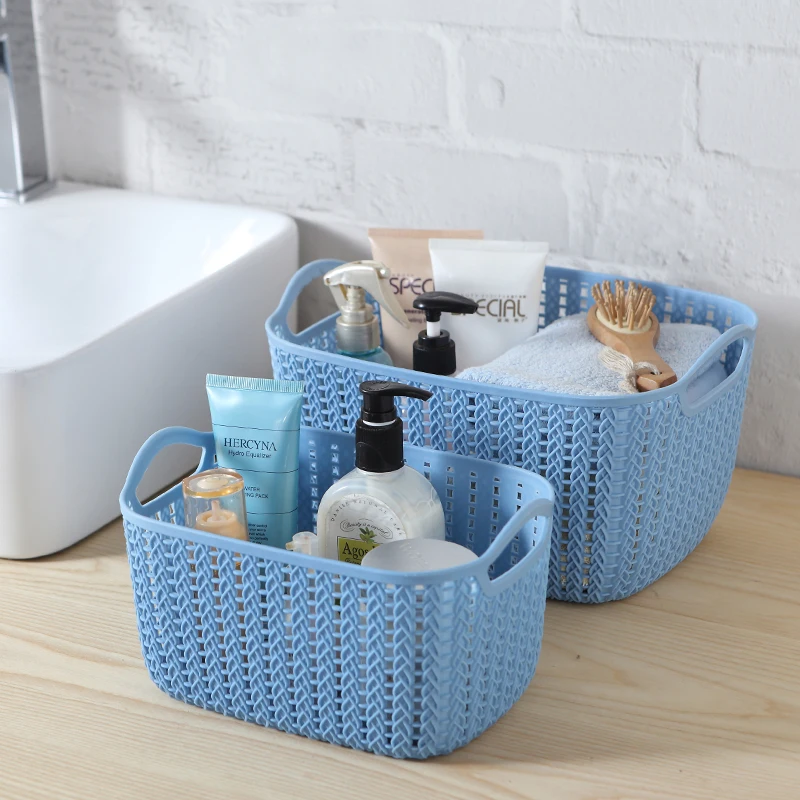 

Vine Pattern Deepen Handle Kids Children Stuff Pets Kitchen Organization Sundries Toys Storage Basket