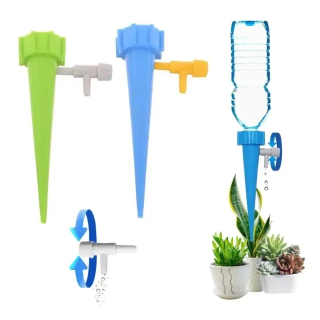 

Wholesale Garden Plant Spiked Water with Adjustable Valve Automatic Self-Watering Device Garden Household Drip Irrigation Tools