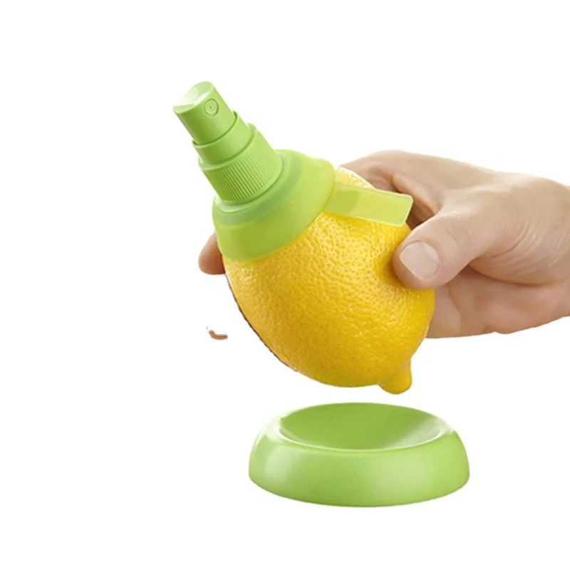 

HOMETREE Manual Lemon Juicer Kitchen Gadget Lemon Sprayer Orange Juice Citrus Green Fruit Juicer H51