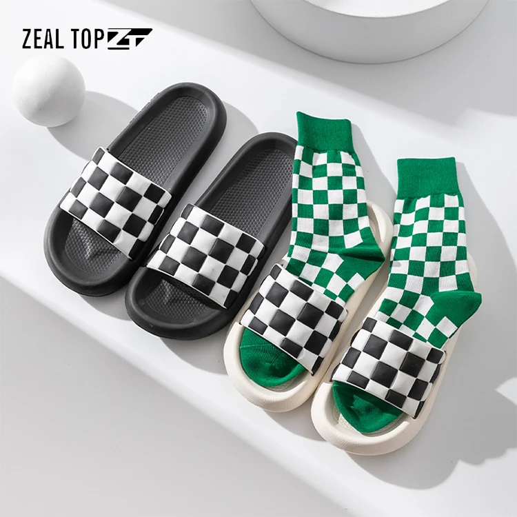 

new versatile fashion trend beach unisex slippers summer sandals couples slides outdoor slippers