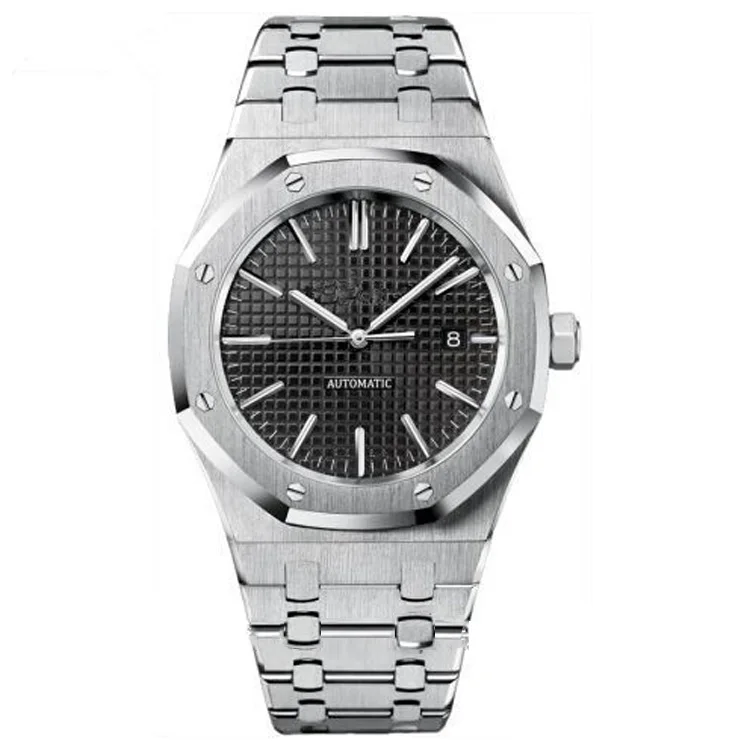 

Custom OEM Minimalist Wrist Watch Luxury Sport Stainless Steel Mens Watches from Factory, Black,silver,customizable