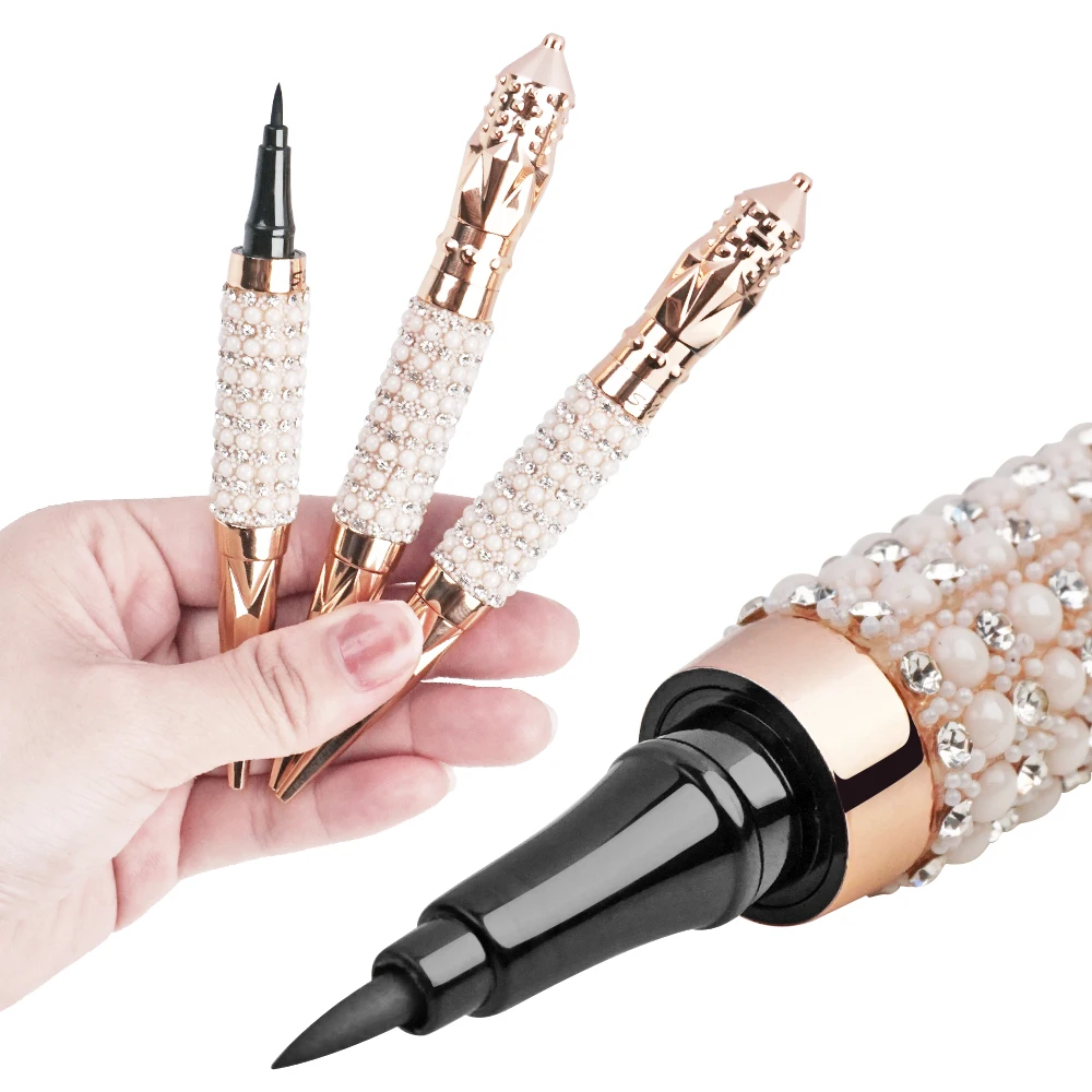 

Waterproof Black Eyeliner Pen No Glue Eyeliner Liquid Pen