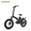 rear drive motor 750W electric fat bike foldable with suspension to optimize your ride
