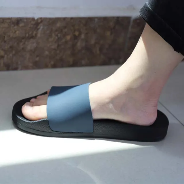 

JOGHN Designer PU Shoes Lady Slide Sandal Made Printed Logo Woman Custom Slippers