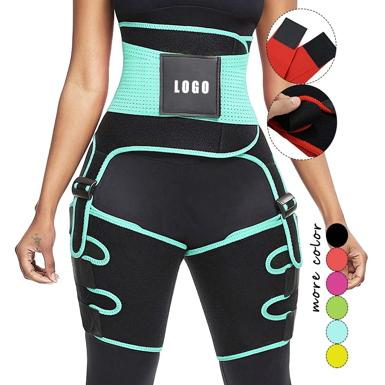 

Good Quality High Waist Compression Neoprene Thigh Waist Trainer 3 In 1 Waist Trainer, As picture show