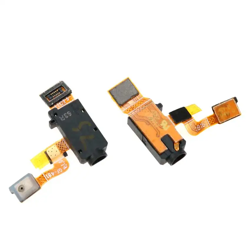 

For Xperia Z/Z1/Z1 Compact/Z2 3G/Z3 single/Z3 Dual/Z5/XZ/XZP/XA/XA Earphone Headphone Audio Jack Flex Cable With Mic Microphone
