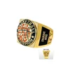 Custom Gold Plated Mens Basketball World Championship Rings