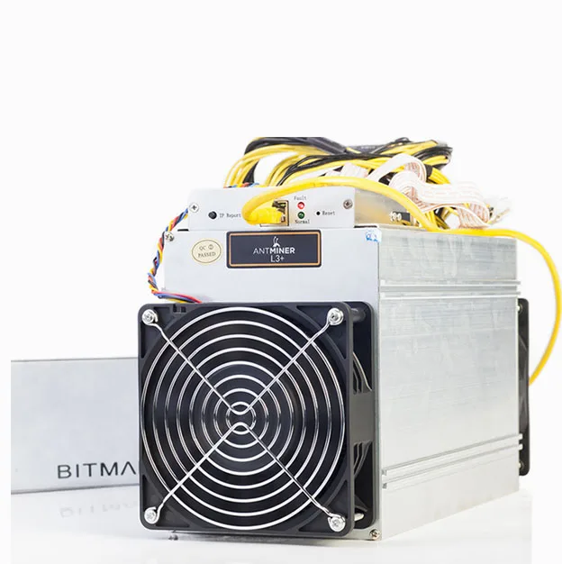 

L3+504mh/s58m600mh script algorithm ASIC hash board litecoin miner bitmain antiminer l3+ mine digger with power supply