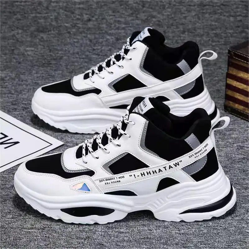 

Men's Shoes New Sports Casual Shoes Versatile Thick Sole Plus Men's Shoes