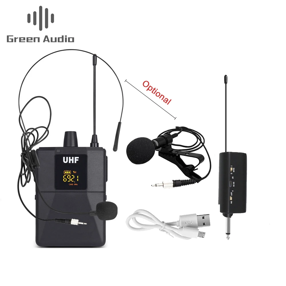 

GAW-103A Wireless Collar Microphone set Lavalier Lapel MicrophoneIdeal for Teaching Preaching and Public Speaking Camera