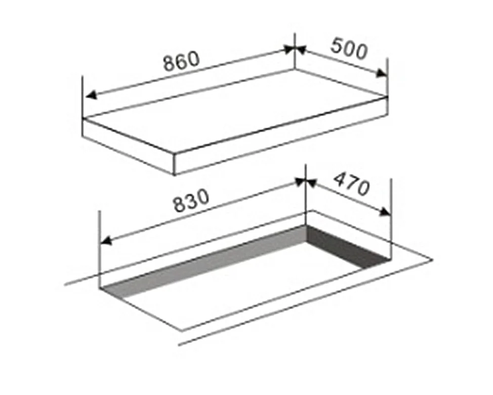 5 Burners Builtin Gas Hob For Home Kitchen Appliance Buy Gas Stove