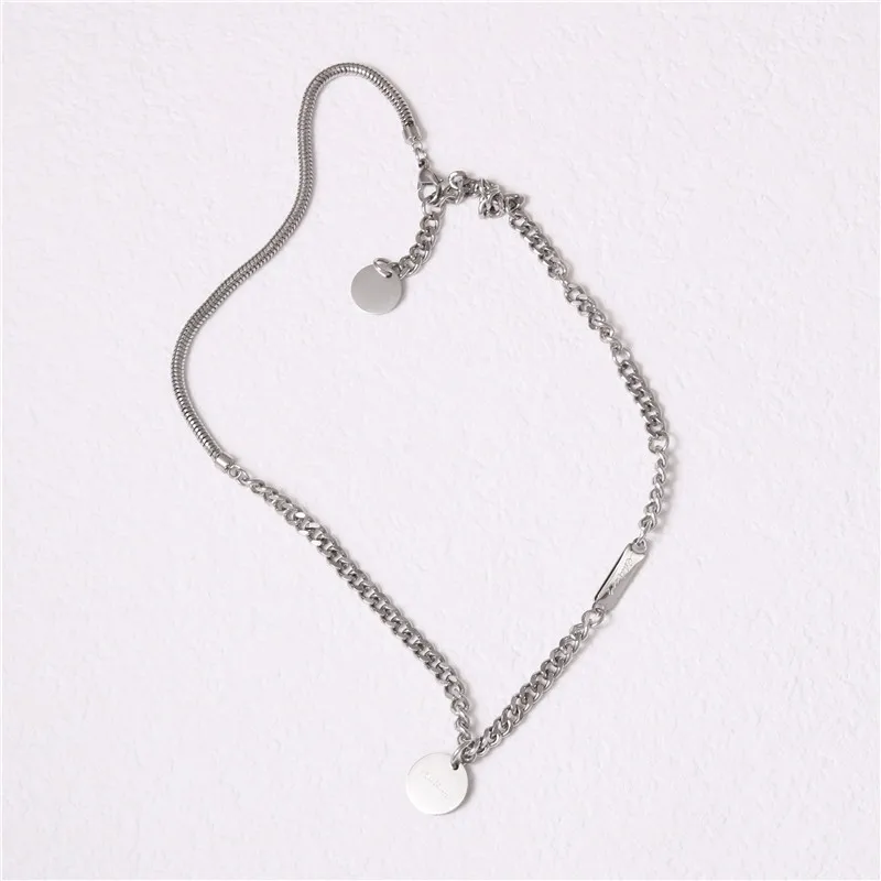 

Joolim Jewelry Platinum Plated Metal Style Adjustable Necklace Stainless Steel Jewelry Wholesale