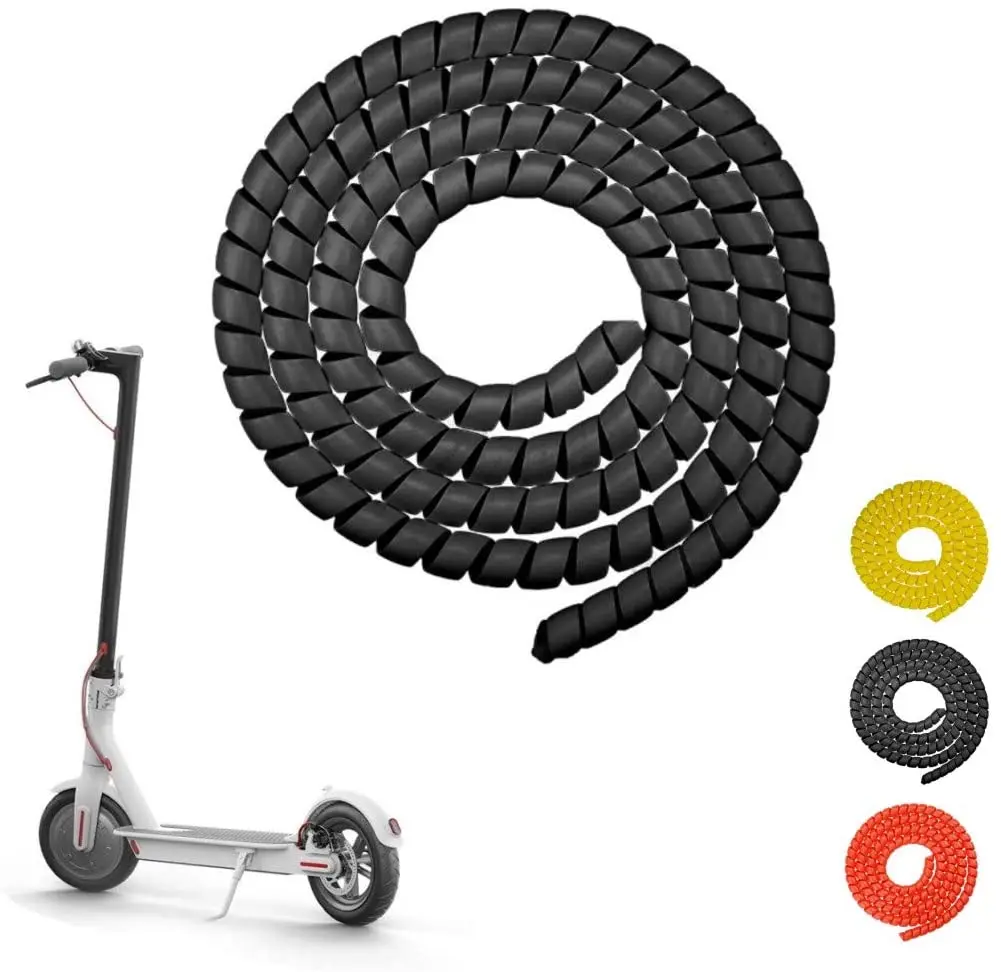 

New Image Line Organizer Pipe Protection Wrap Winding Cable Wire Protector Cover Tube Tool For M365 PRO Electric Scooter