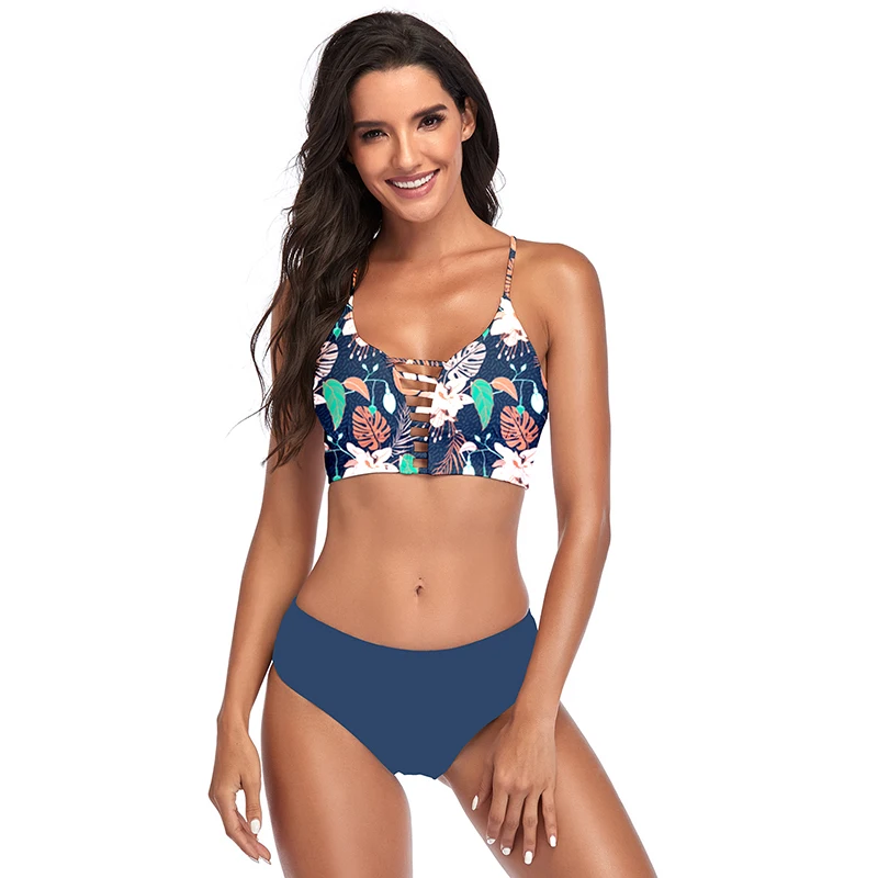 

Wholesale vendors custom hot sexy bikini fashion two pieces swimsuit swimwear girls, Picture