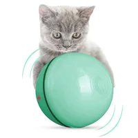 

Smart Interactive Cat Toys Ball Automatic Rolling Ball USB Rechargeable LED Light Interactive Cat Toys