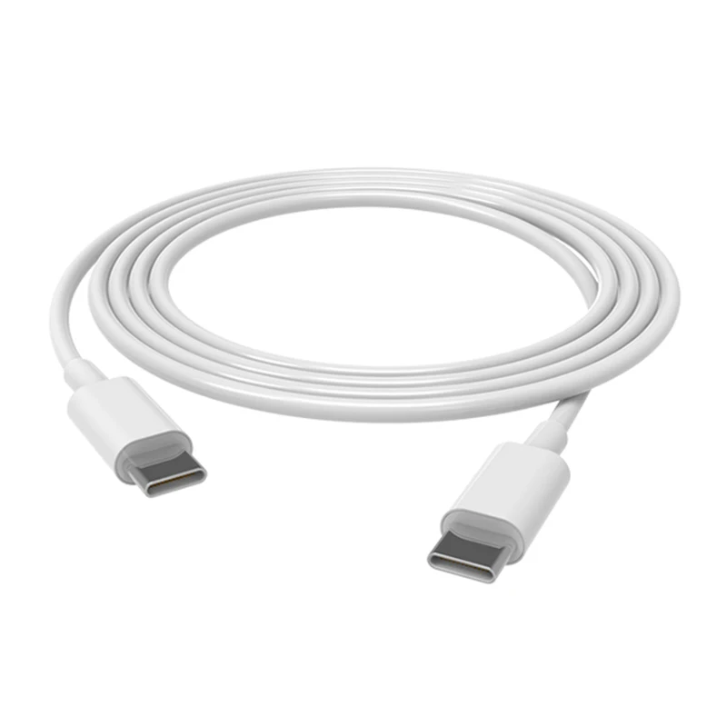 

Mobile Phones Accessories 2.4A PVC USB Data Cable Micro Type C USB Charger Cable, White/black