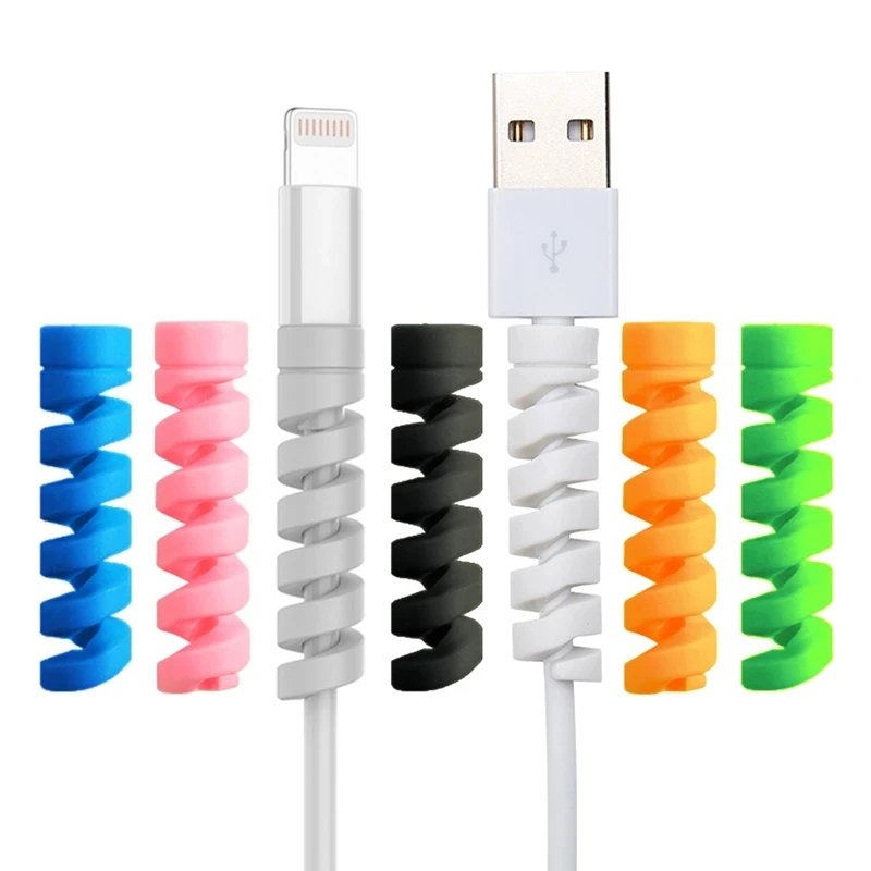 

Wholesaler Silicone Protector Para Cable Cargador Protector de Cable Cable Protector, Multi color