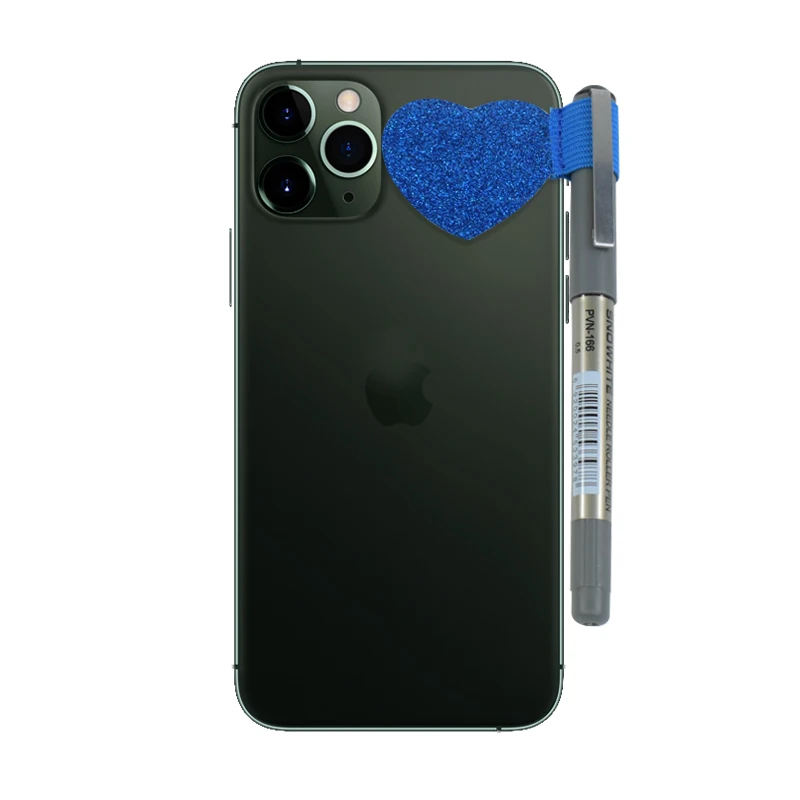 

Wholesale Best Selling Notebook Laptop Pen Holders Elastic Band Pen Loop Self-adhesive PU Pen Holder