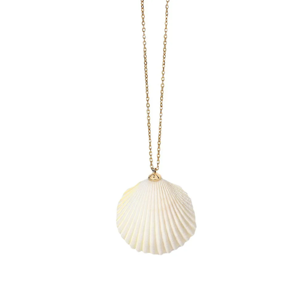 

Seashell Real Natural Shell Necklace Pendant For Women Necklace Jewelry