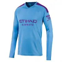 

New Top tailandia jersey 19/20 man kids football custom camisa futebol city soccer long sleeve shirts for man