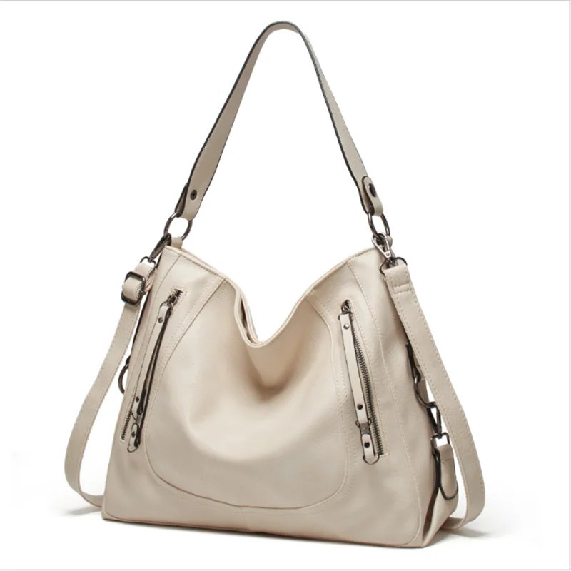 

Hot Selling Women PU Tote Bags Large Capacity Leather Handbags Ladies Casual Shoulder Bags fashion and generous HF-1141407