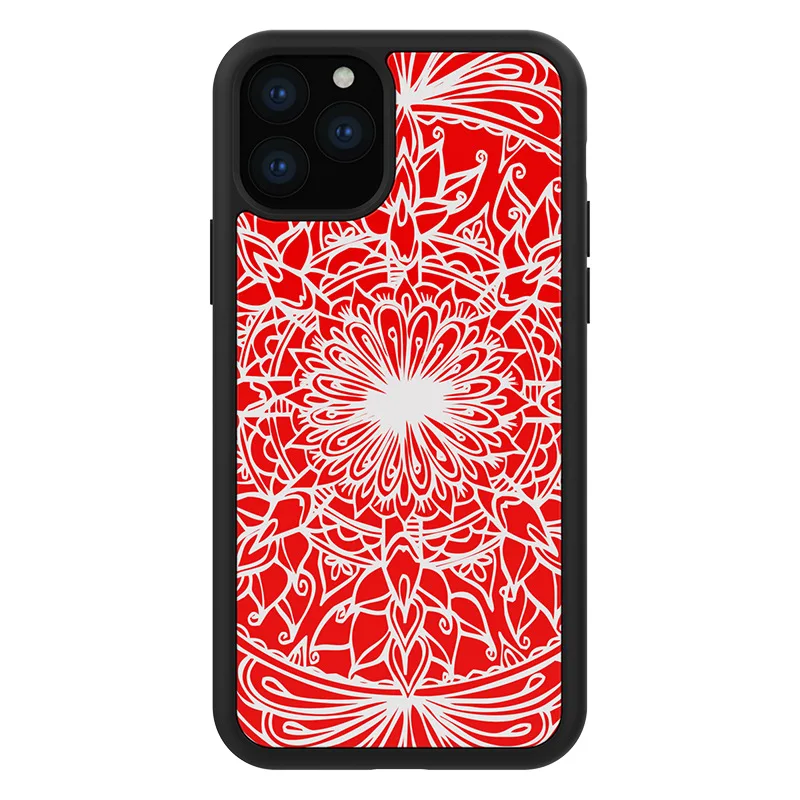 

soft rubber sublimation phone case for Iphone 11 Pro/12 Pro sublimation phone case rubber with tempered glass
