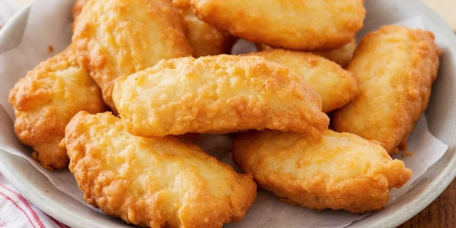 Comparison image of various global fried desserts
