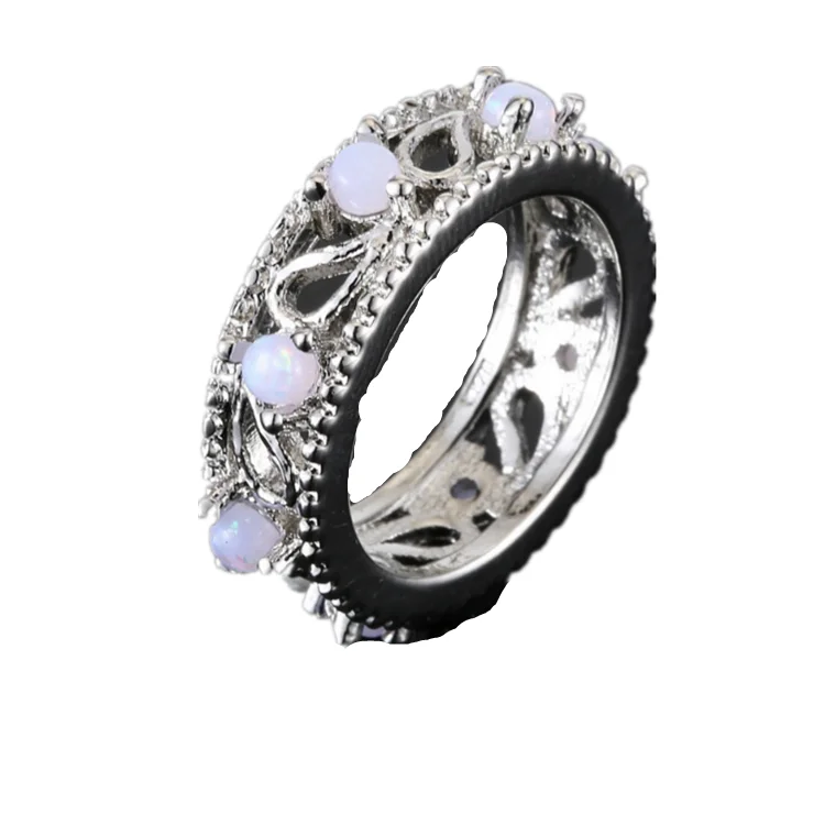 

High Quality fashion popular nice price Vintage Pearl Ring Set Accessories For Women