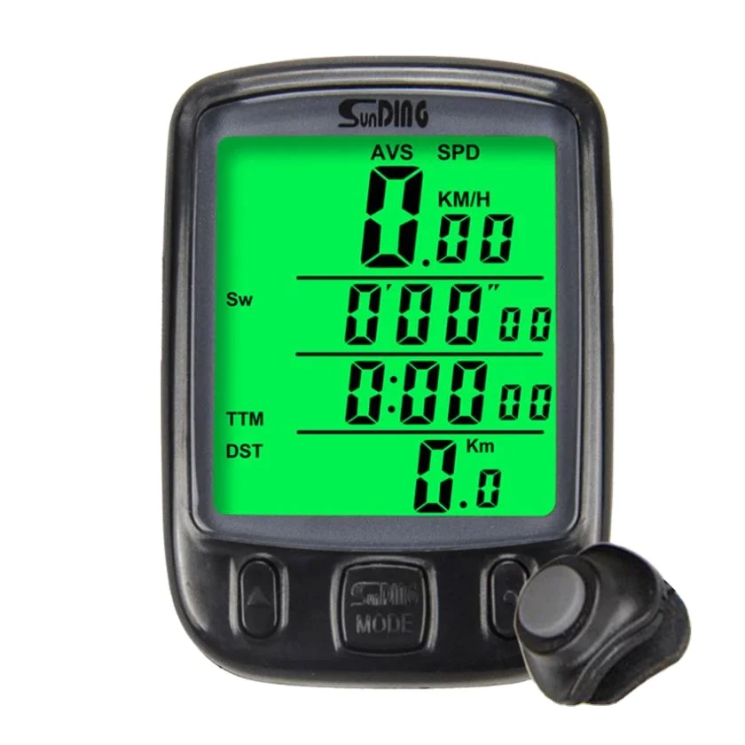 

Sunding SD-563C Wireless Bike Computer Kilometer Counter for Bicycle Waterproof LCD Display MTB Speedometer