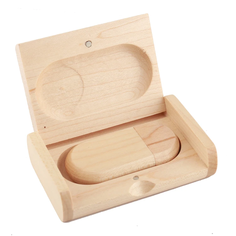 Wooden 16GB USB 2.0 Flash Drive 32GB Thumb Drive Memory Stick Custom Jump Pen Drive 4GB 8GB 64GB with Free Custom Logo - ANKUX.COM