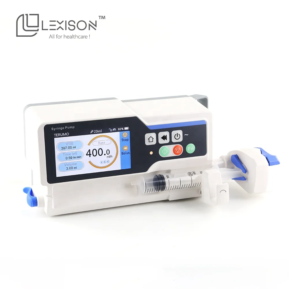 
PRSP-S700 High Quality Most advanced Electric Single Channel Syringe Pump with Drug Library 