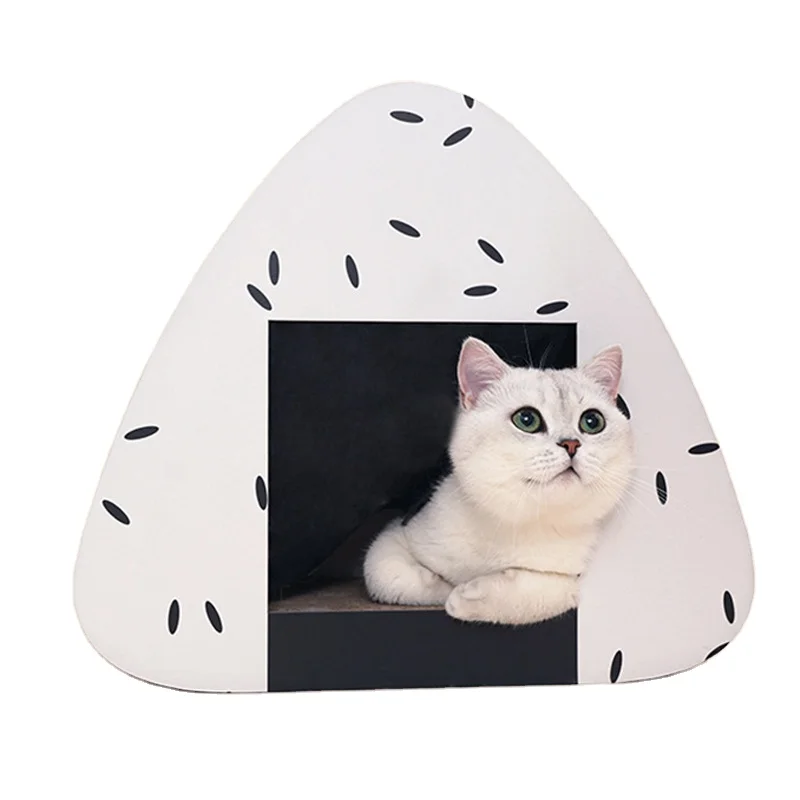 

Superior Quality High Grade Closed Corrugated Paper Cardboard Cat Scratcher House