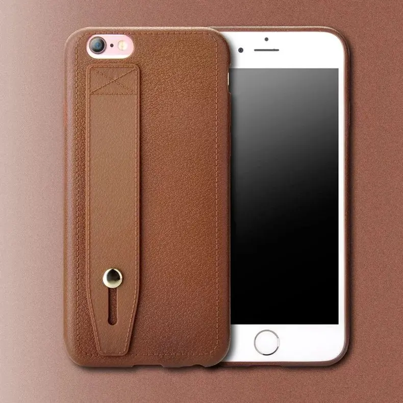 

Luxury Business Style Cell Phone Case with Strap for iPhone 12 11 XS XR 7 7 Plus