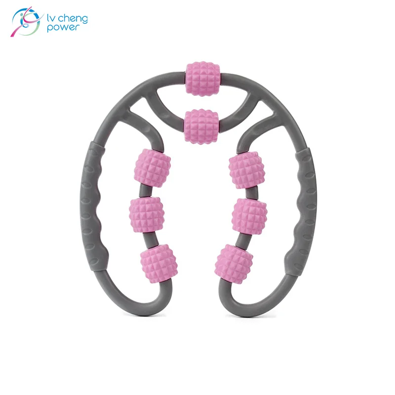 

rodillo masajeador Massage Roller Leg exercise Eco friendly Roller, Pink