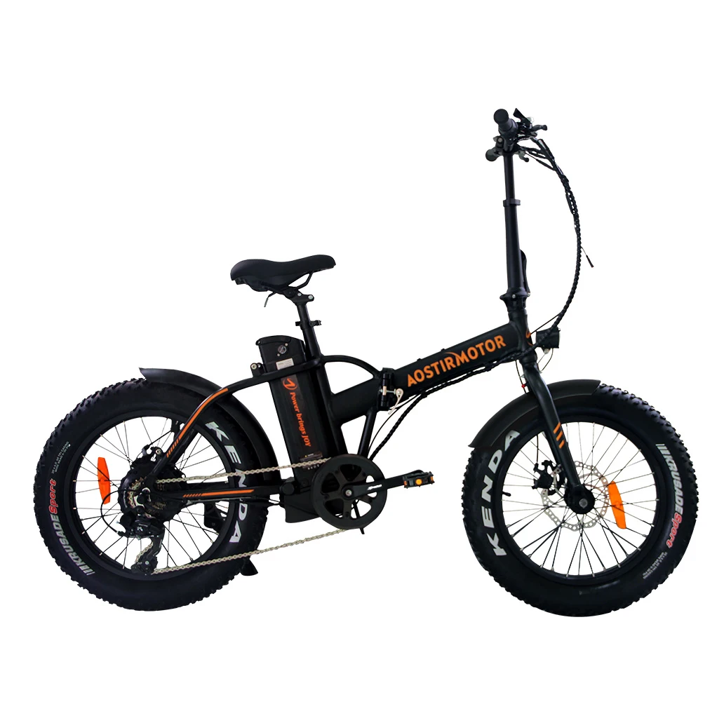 

Portable 36 volt 500 watt 20 inch fat tire beach cruiser foldable electric bike ebike