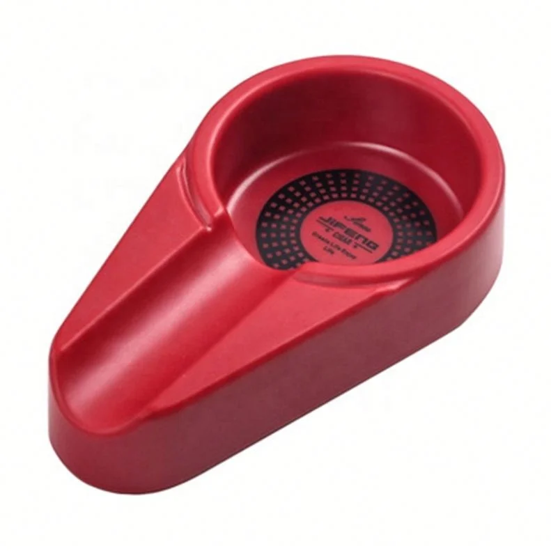 

Smoke Portable Mini Large Diameter Cigar Ashtray, Red/white/black