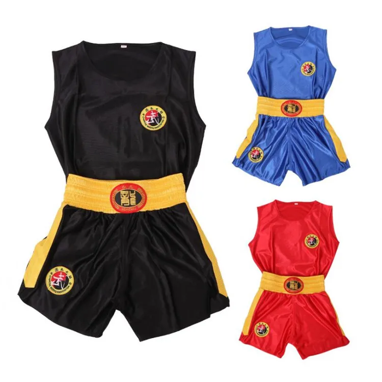 

Sanda performance training suit fitness sports boxing suit free combat suit, Customized color