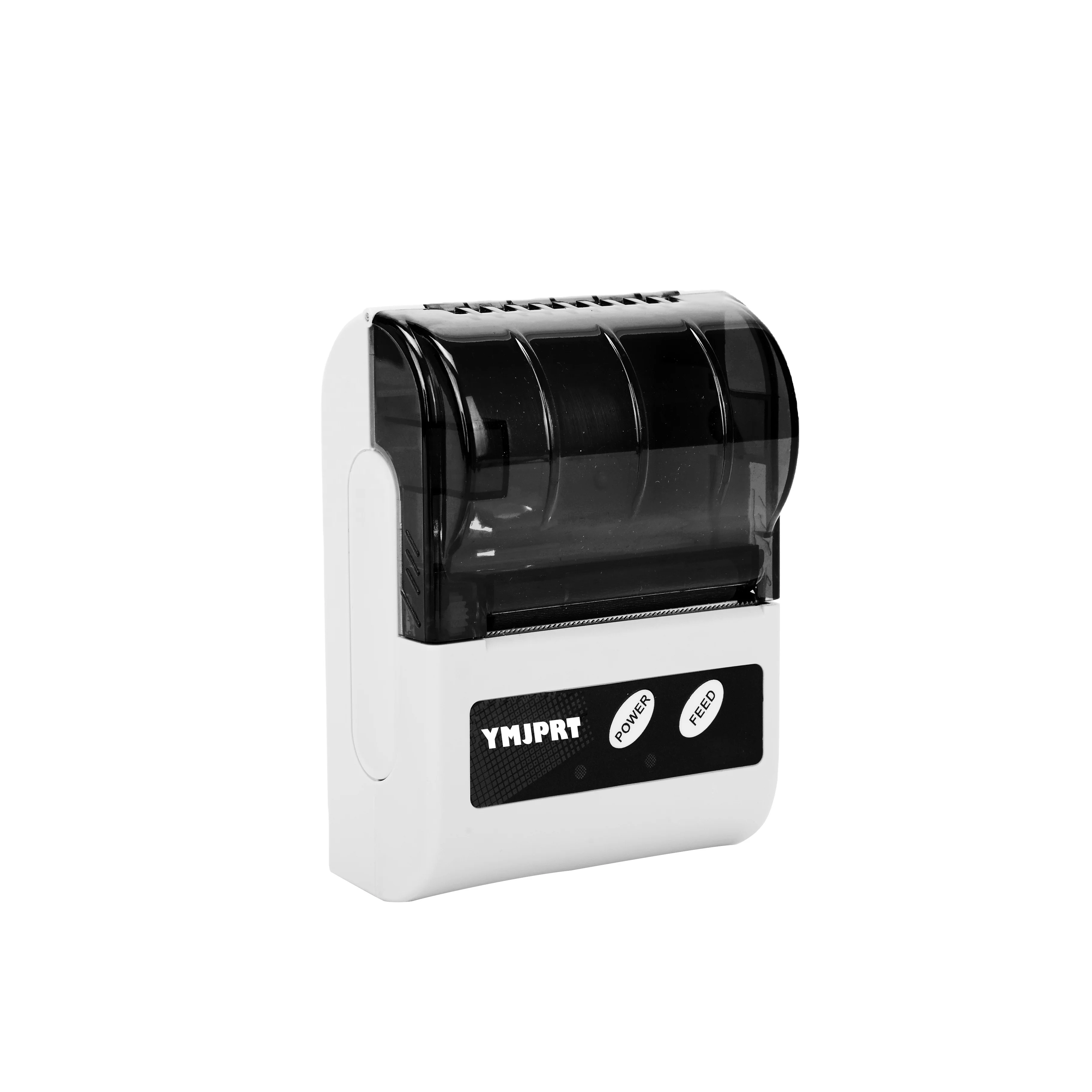 

2021 Hot selling Mini Printer 58mm Thermal Paper/Label Barcode Mobile Portable Printer For Android&IOS, White & grey optional