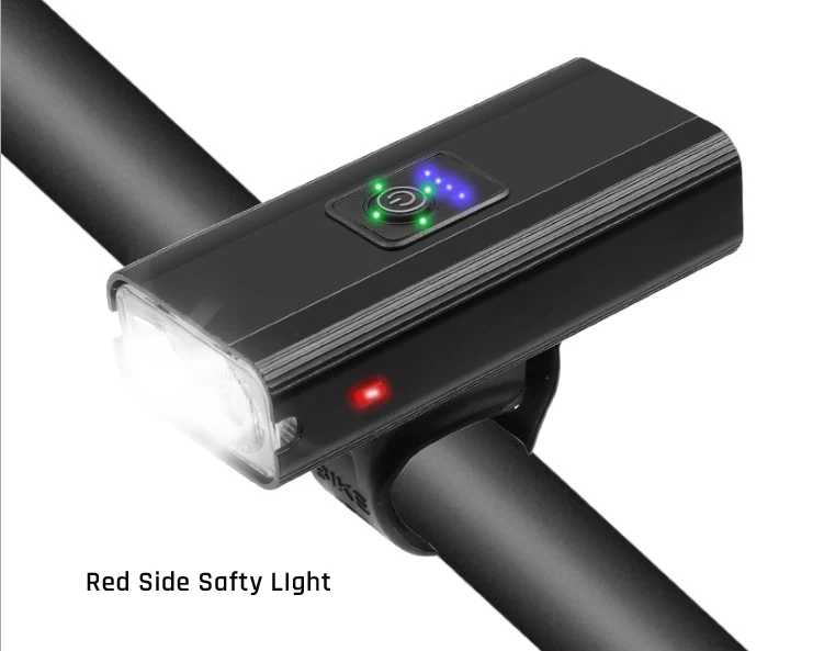 3 in 1 multifunctional Power bank USB rechargeable 1300lm 2 xml led bicycle front Light