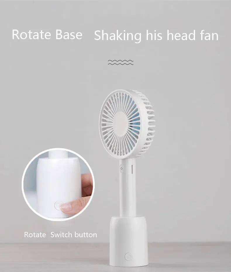 handheld mini fan battery charge fans