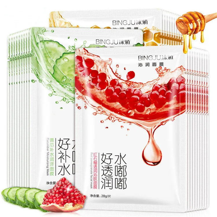 

private label honey facial sheet mask korean fruit extract blackhead facial masks facial beauty mask