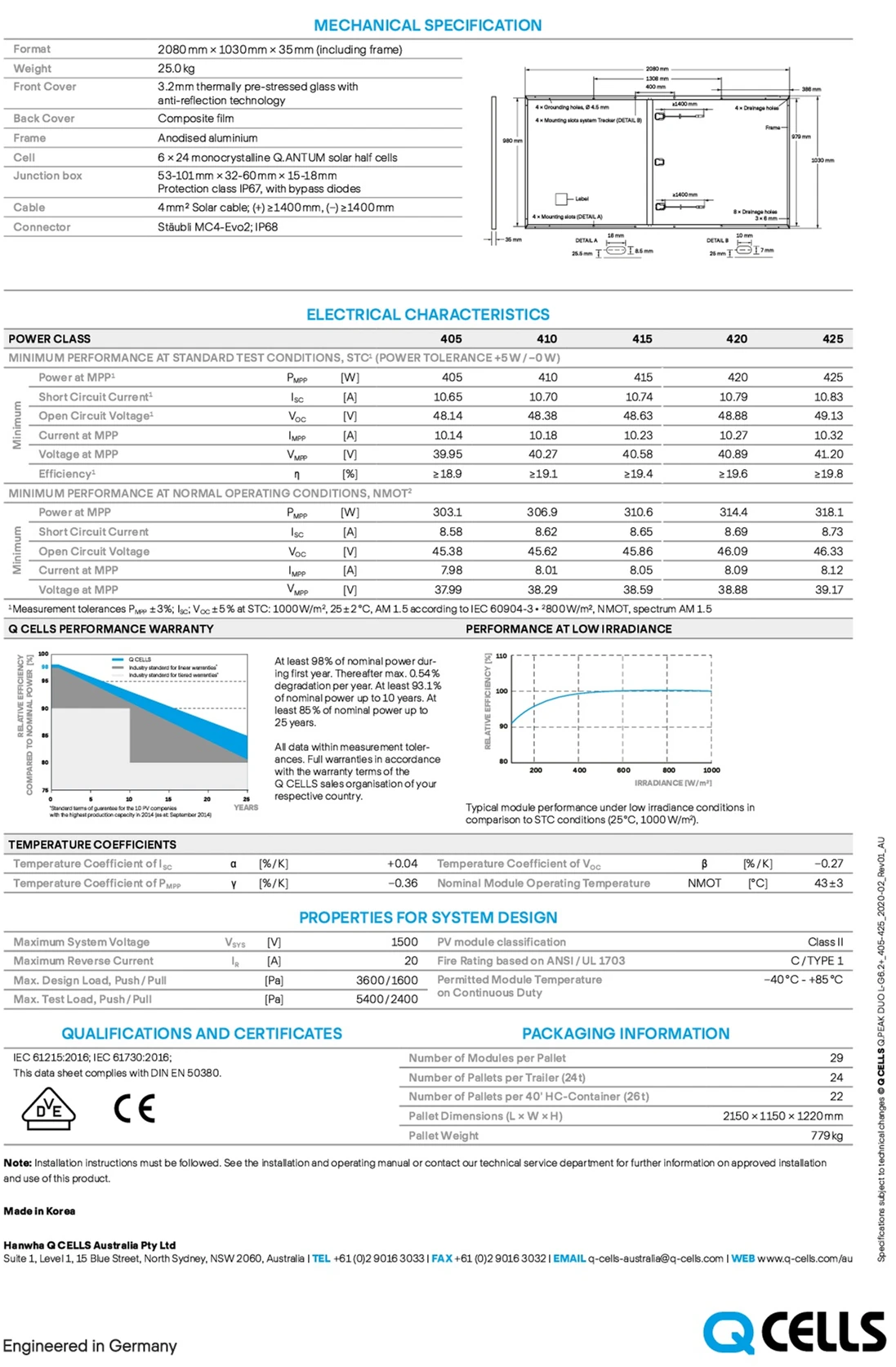 Hanwha Q Cells Tier 1 Brand Poly Pv Module Mono Perc Half Cell Solar